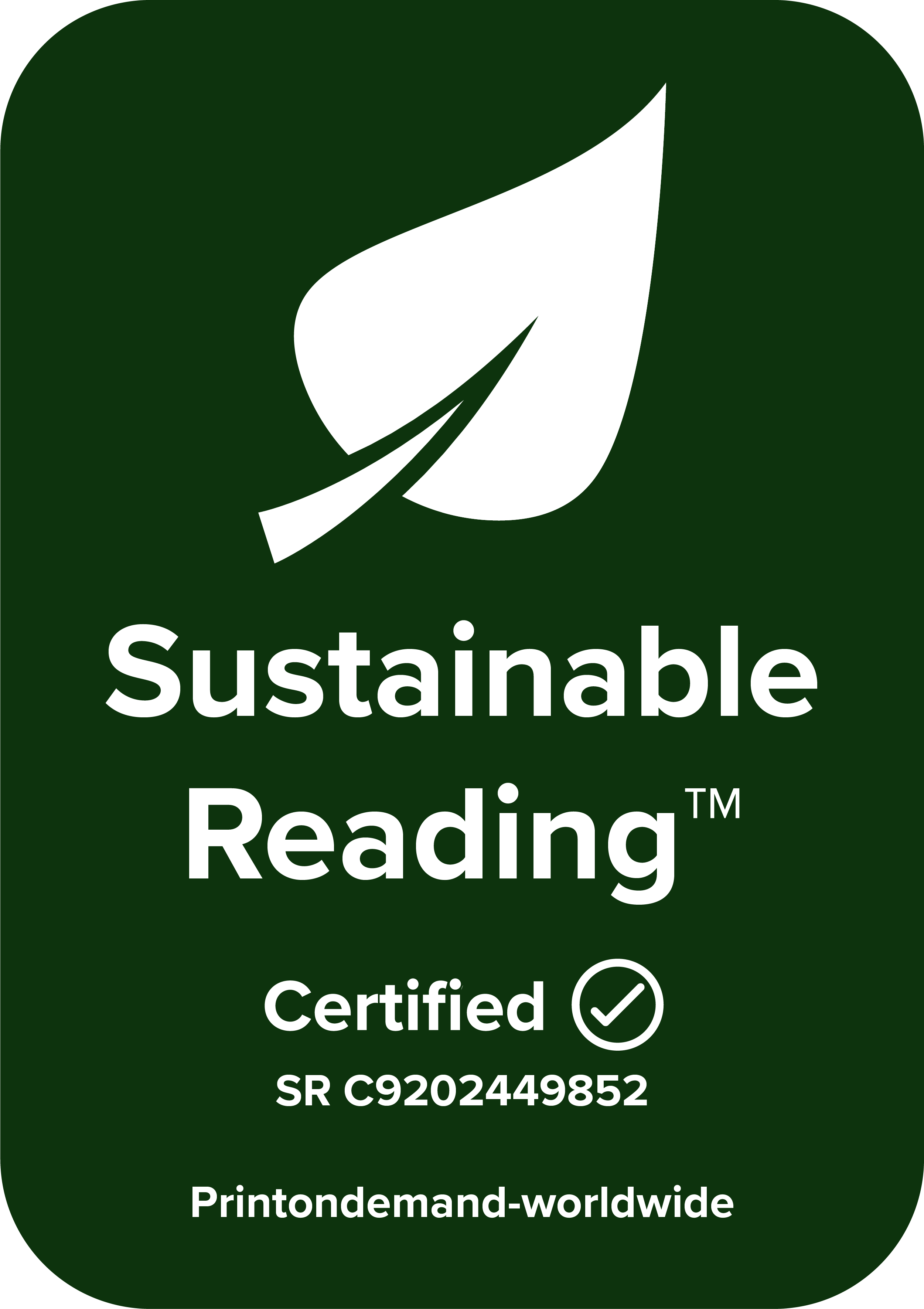Sustainable Reading Certification